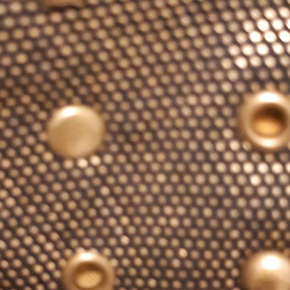 Mark Ecko Purse Gold with Leather Straps very unique . - Picture 11 of 12